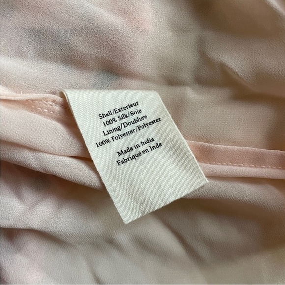 NEW! LoveShackFancy- Pink Floral Ruffle Accent Square Neck Kimber Mini Dress S - Picture 8 of 9